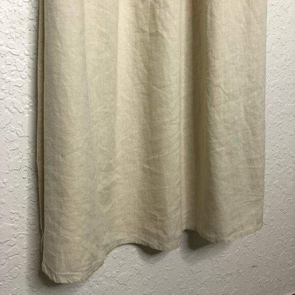 Free People Santorini cream linen blend maxi dress size 4 - Picture 5 of 16